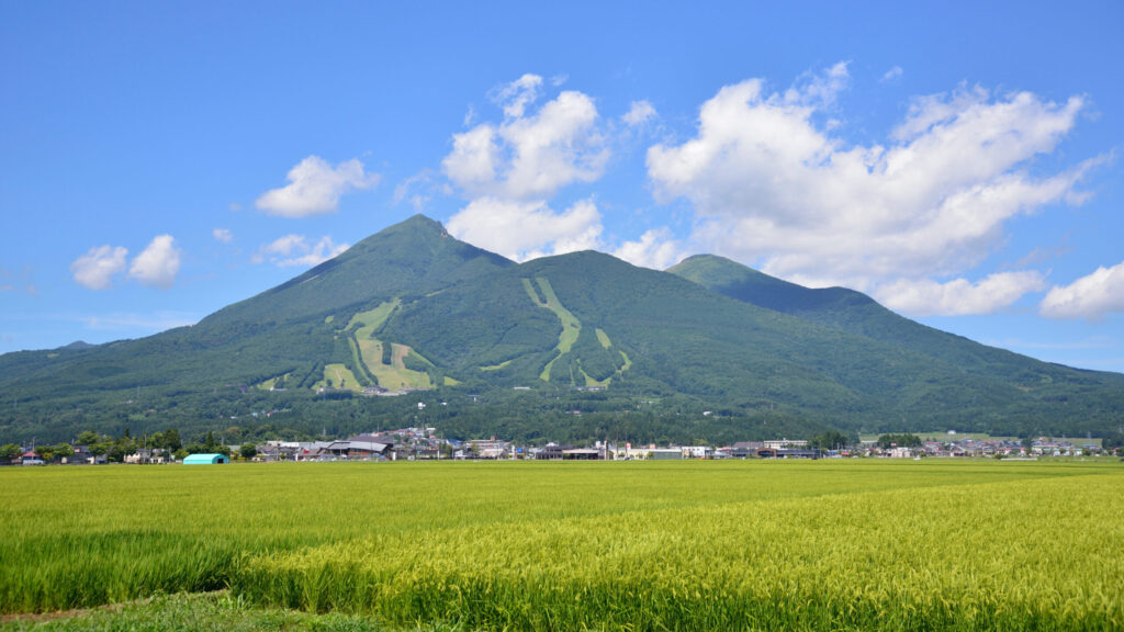 Bandai-san (Japanese name for Mt. Bandai)