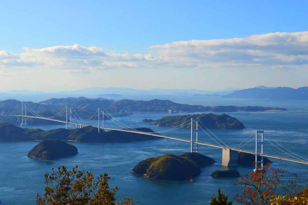 Shimanami Kaido, ehime, japan