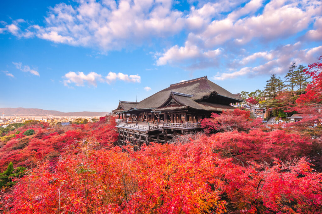 Kiyomizu-dera stage, kyoto, japan