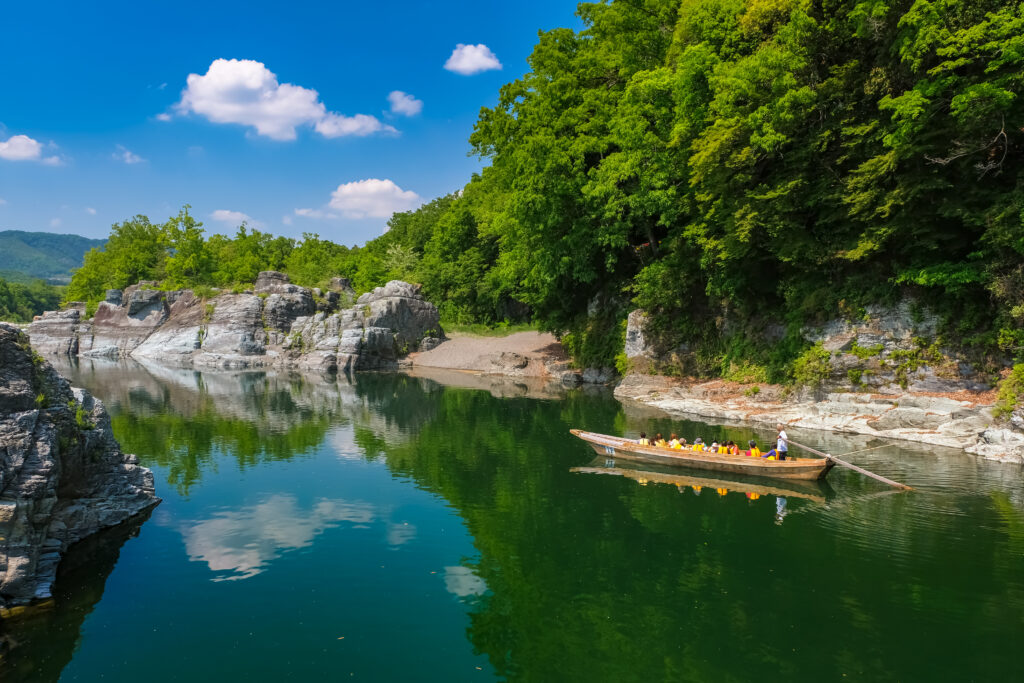 Chichibu Nagatoro Gorge Line Rafting, saitama, japan