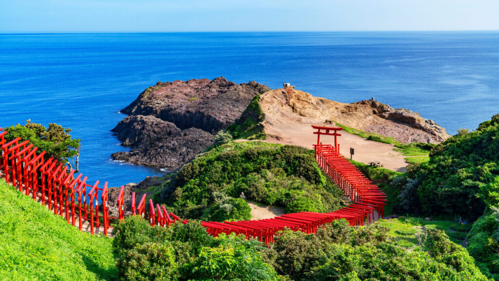 Motonosumi Shrine, yamaguchi, japan