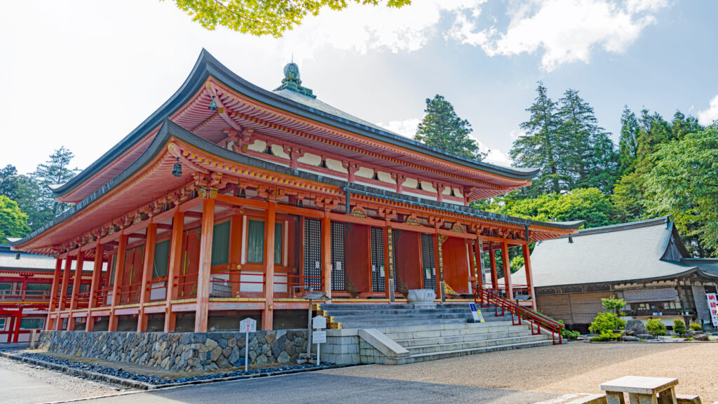 Enryaku-ji Temple on Mt. Hieizan